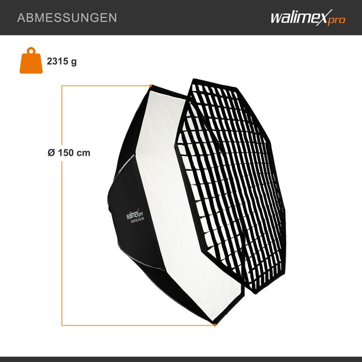 Actual product image Walimex pro Essential Octa 150 Profoto (Soft boxes, 150 cm)