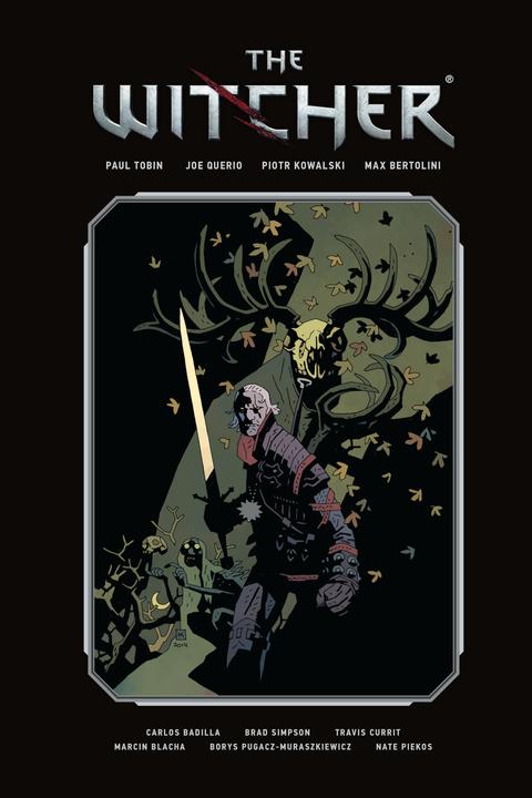 Actual product image Dark Horse Witcher Library Edition Volume 1 (English, Joe Querio, Max Bertolini, Piotr Kowalski, Paul Tobin, 2018)