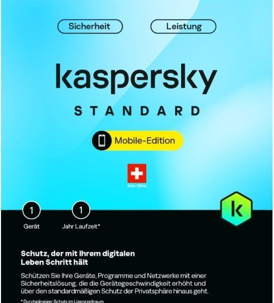 Kaspersky Appareil mobile (1 PC) (1 Utilisateur, 12 mois)