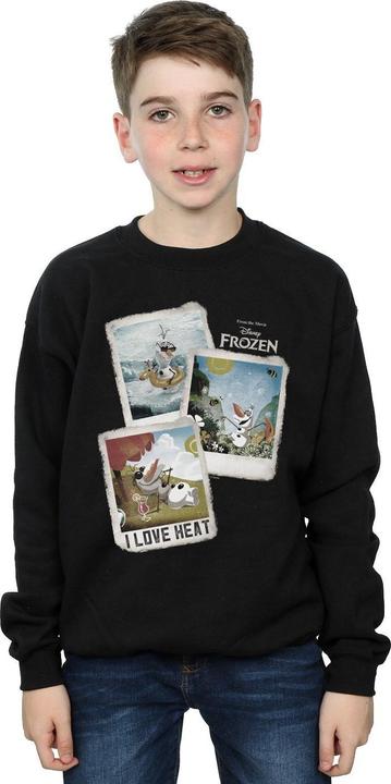 Actual product image Disney Boys Frozen Olaf Polaroid Sweatshirt (152, 158)