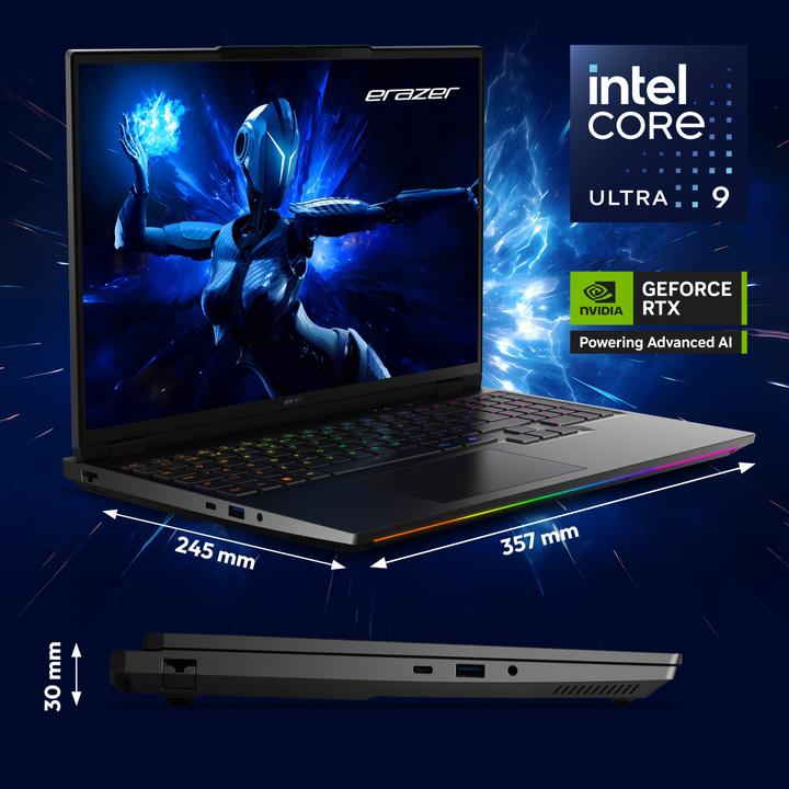 Immagine prodotto Erazer Beast 16 X1 Ultimate 16" 2.5K Core Ultra 9 275HX 32GB/2TB SSD RTX 5080 Win11 MD62733 (16", Intel Core Ultra 9 275HX, 32 GB, 2000 GB, DE)