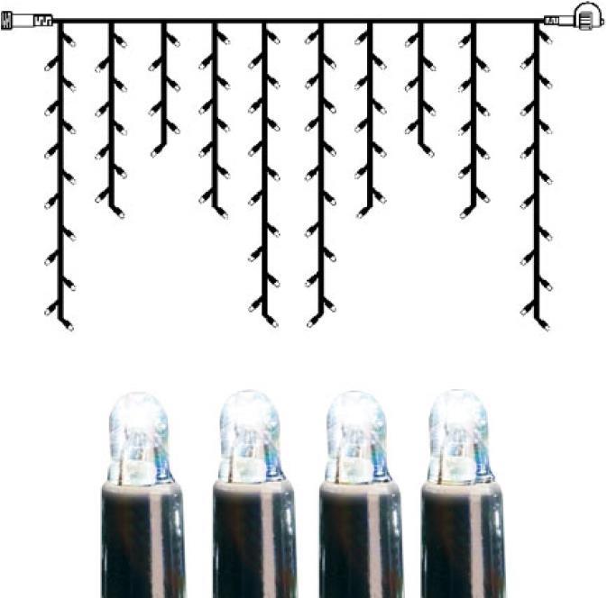 Immagine prodotto Star Trading Sistema LED Catena luminosa Icicle 2x1m (2 m)