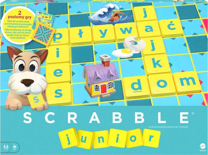 Image du produit Mattel Gra Scrabble Junior (Polonais)