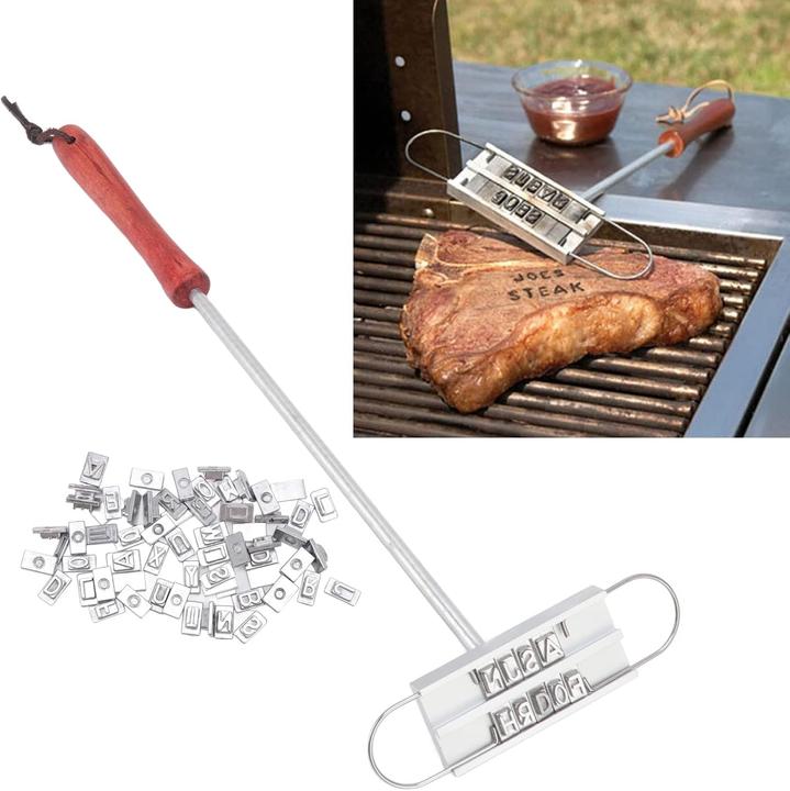 Produktbild Auhx Grill-Brandeisen für Steak, tragbar