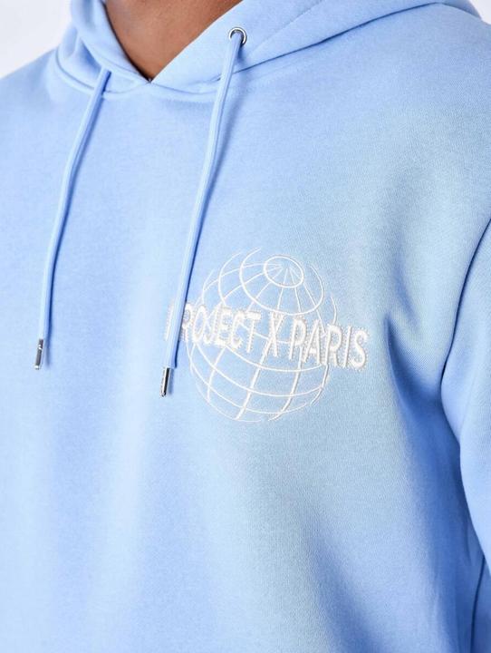 Produktbild Project X Paris Kapuzen-Sweatshirt mit Weltkarten-Motiv (S)