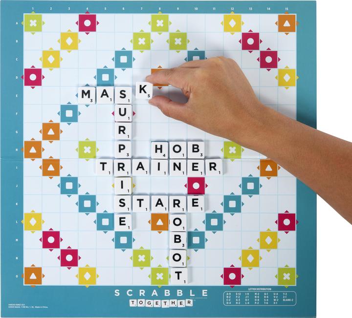 Actual product image Mattel Scrabble
