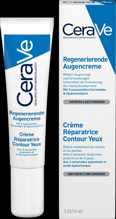 Image du produit CeraVe Crème Réparatrice Contour Yeux (Crème, 14 ml, Jour + nuit)