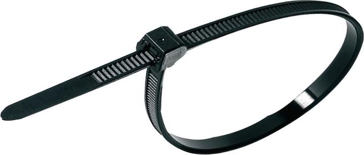 Image du produit HellermannTyton Collier de serrage PA66 Hn-33-S-62 535x9mm Noir (Serre-câbles en plastique, 535 mm, 100 pcs)