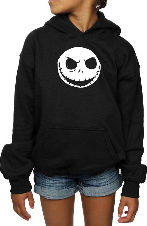 Immagine prodotto Disney Nightmare Before Christmas Jack Skellington Face Felpa con Cappuccio Ragazze (116)