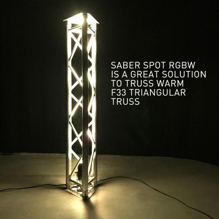 Actual product image American Crew DJ Saber Spot RGBW LED pinspot (15 W, LED)