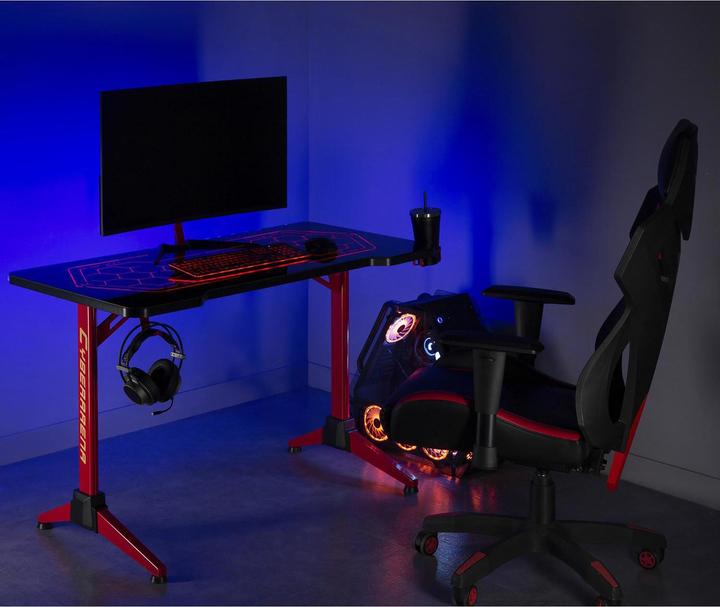 Actual product image NanoRS RGB Led game table, black, large, max. 100 kg, height 760 mm, RS163