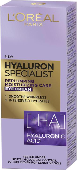 L'Oréal Paris L'Oréal Hyaluron Specialist Eye Cream 15ml (Fluid, 15 ml)