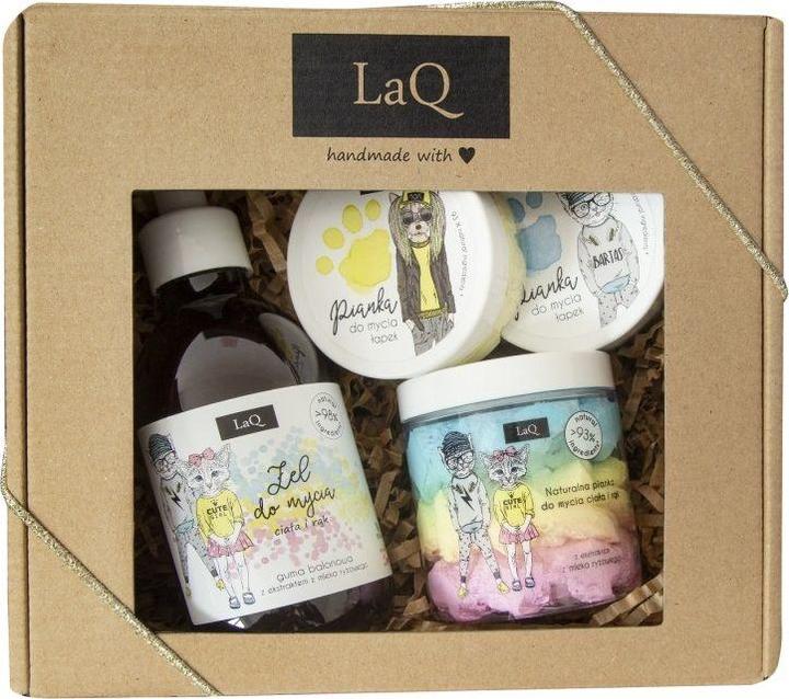 Image du produit LaQ Set Bubble Gum Soap + 3 body foam + 2x hand foam
