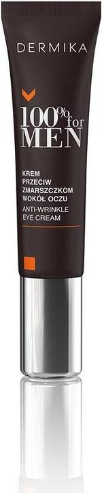 Actual product image Dermika 100% for Men Eye Cream 15ml (Fluid, 15 ml, Day + Night)
