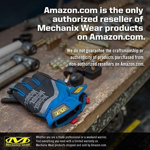 Produktbild Mechanix Wear Gloves Mechanix FastFit® 10 / L size. Blue. Wrinkled cuff, faux leather, TrekDry® (L)