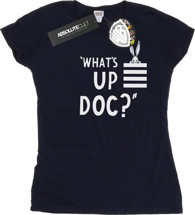 Image du produit Looney Tunes - T-shirt BUGS BUNNY WHAT'S UP DOC STRIPES - Femme (XL)