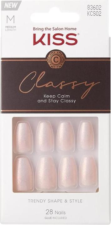 KISS classy nails cozy meets cute 28 pcs (Kunstnägel)