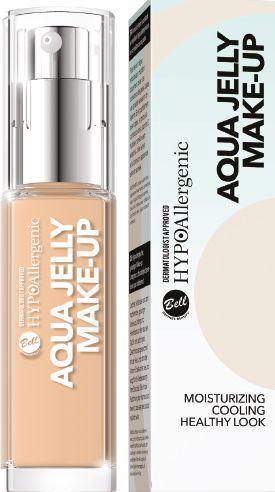 Bell Cosmetics Aqua Jelly Make-UpHYPallergenic moisturizing and matte foundation with gel consistency 03 35ml