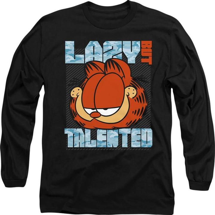Immagine prodotto Garfield Lazy But Talented Maglietta Adulto Unisex (S)