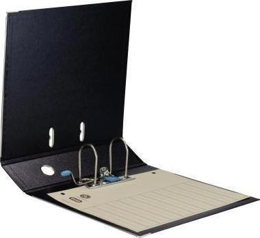 Actual product image Elba Folder rado plast, spine width: 80 mm, black DIN A4, cover outside/inside PVC, with replaceable (A4, 80 mm, 1 Piece)