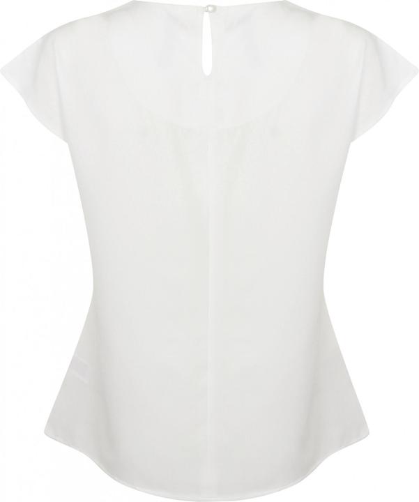 Produktbild Henbury Bluse mit Plissee-Kragen, Damen (XS)