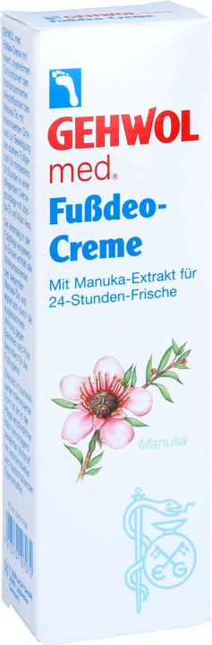 Immagine prodotto Gehwol med Foot Deo Cream (Crema piedi e gel piedi, 75 ml)