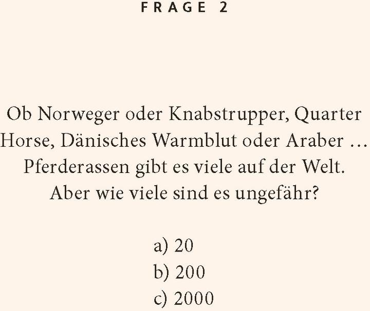 Actual product image Prange:Horse quiz (German)