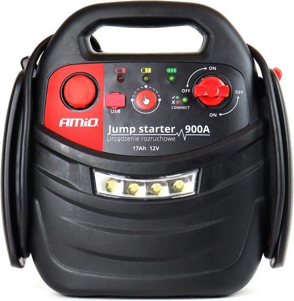 Actual product image Amio 4 in 1 charger, 12v 17ah 900a js01 (900 A, 17000 mAh)