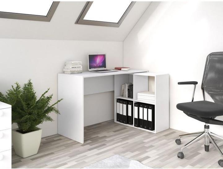 Produktbild Topeshop PLUS 2X2 BIEL computer desk Baltas (50 x 120 x 76 cm)