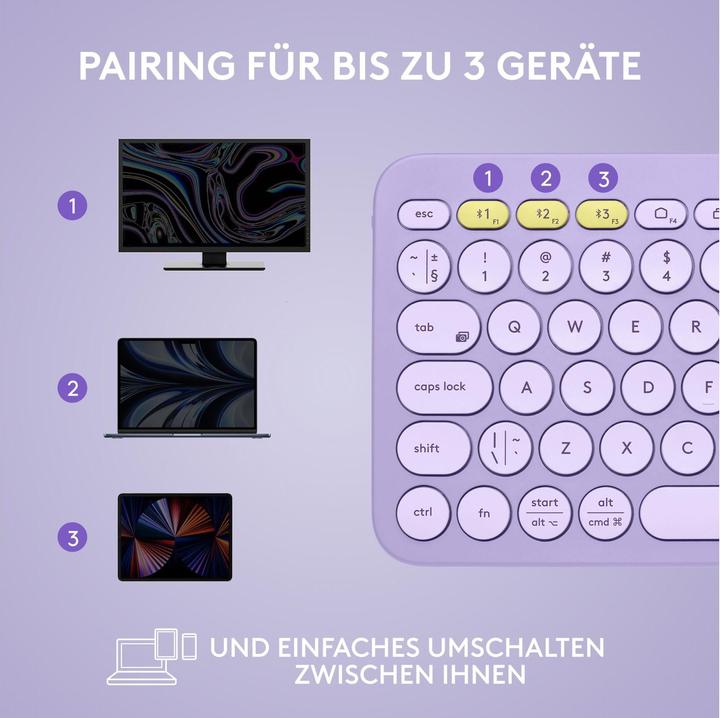Immagine prodotto Logitech K380 (CH, Senza fili)