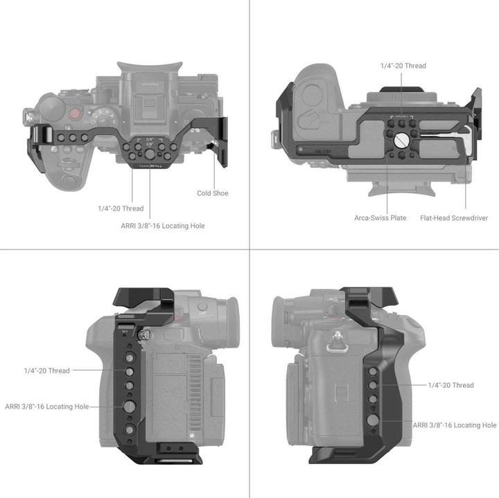 Actual product image SmallRig Cage Full Panasonic LUMIX GH6 (Cage)