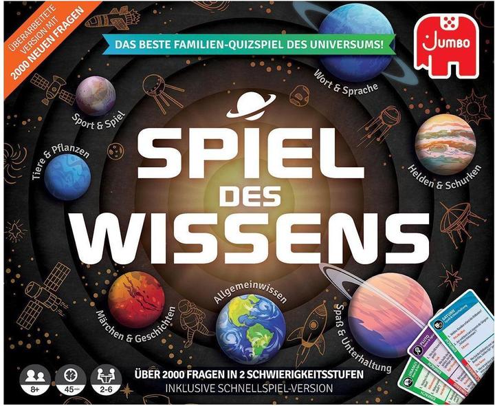 Actual product image Jumbo Game of knowledge original (German)