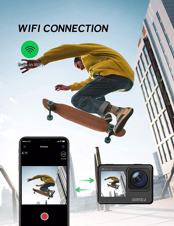 Image du produit Surfola SF530 Action Cam (WiFi)