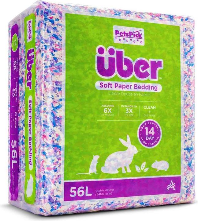 Produktbild Über Soft Paper Bedding 56l Confetti - (45063) (Einstreu)