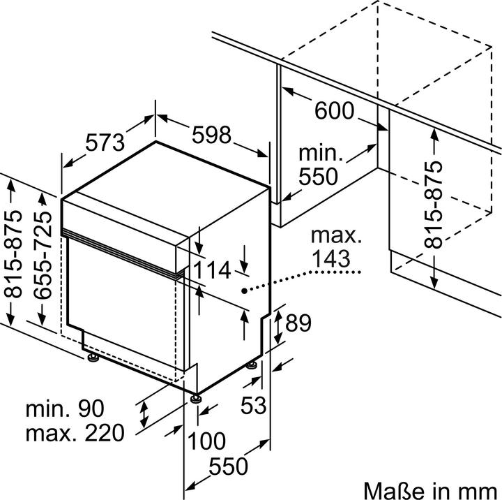 Immagine prodotto Neff Sets Geschirrspülen, S145EBS04D + Z780BI01, Geschirrspüler integrierbar, GILEA20, ID GILEA20