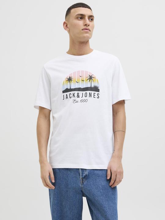 Image du produit Jack & Jones Gedruckt Rundhalsausschnitt T-shirt T-shirt (L)