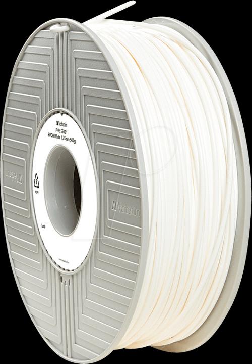 Produktbild Verbatim 3D Printer Filament PP 1,75 mm 500 g natural (PP, 1.75 mm, 500 g, Transparent)