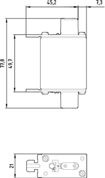 Actual product image Siemens NH fuse Fuse size (NH-DIN fuse, 50 A)