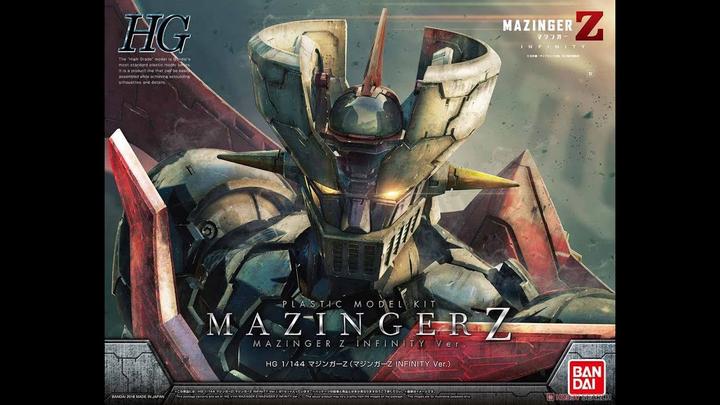 Actual product image Bandai 1/144 HG MAZINGER Z INFINITY VER