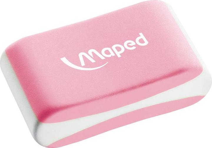 Actual product image Maped Eraser Essentials Soft, small format with smileys, assorted colours