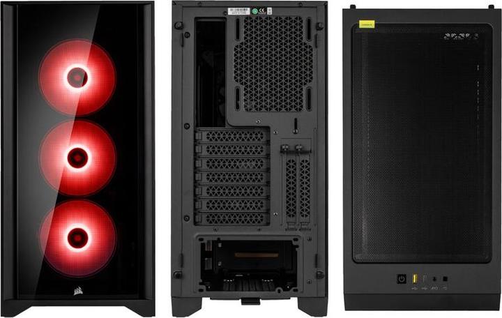 Immagine prodotto Corsair iCUE 4000X (Mini-ITX, E-ATX, ATX, mATX)