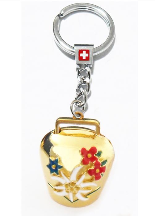 Actual product image TopSpirit Keychains bell gold