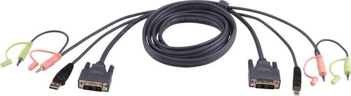 Actual product image Aten 2L-7D03U KVM cable DVI-D