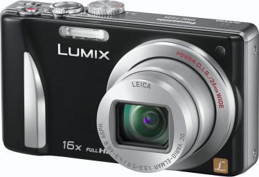 Panasonic Lumix TZ25, 14MP, 16xZoom, 3D, GPS, FullHD, Black (1/2,3'')