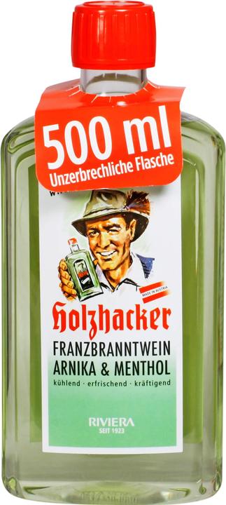 Produktbild Riviera Holzhacker Franzbranntwein Arnika & Menthol Lösung, 500 ml Lösung (500 ml)