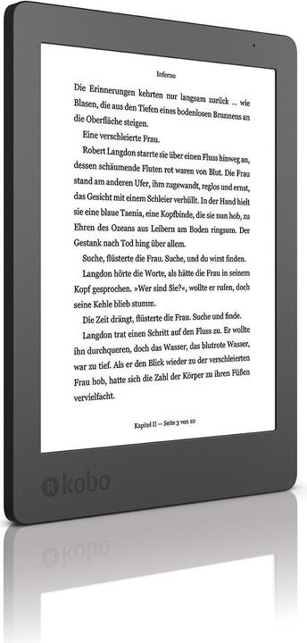 Actual product image Kobo Aura 2nd Edition (6", 4 GB, Black)