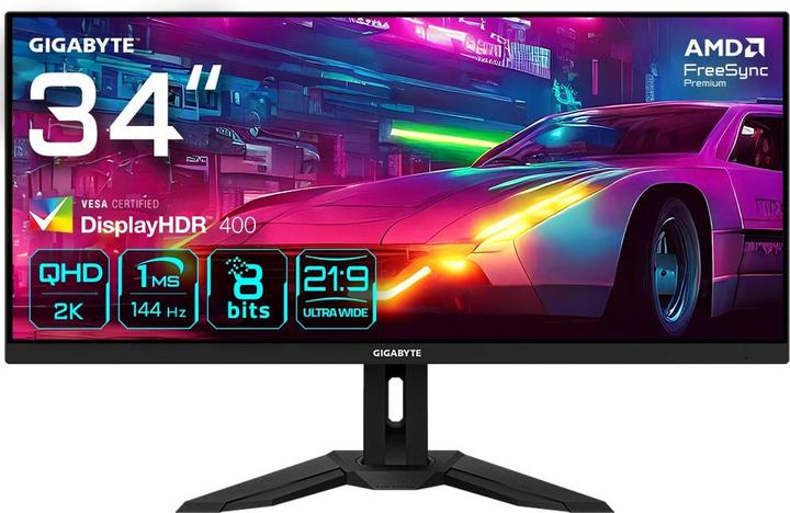 Produktbild Gigabyte M34WQ-EK (3440 x 1440 Pixel, 34")