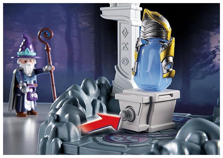 Actual product image Playmobil Shrine of magical armor (70223, Playmobil Novelmore)