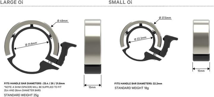 Actual product image knog. Oi small