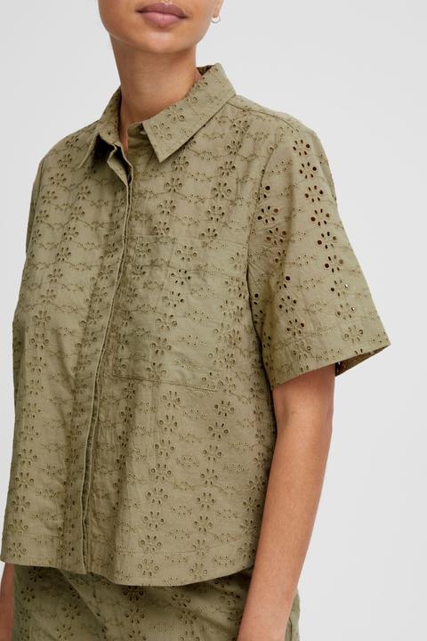 Actual product image B.young BYFENNI CROPPED BLOUSE 20814597 (36)